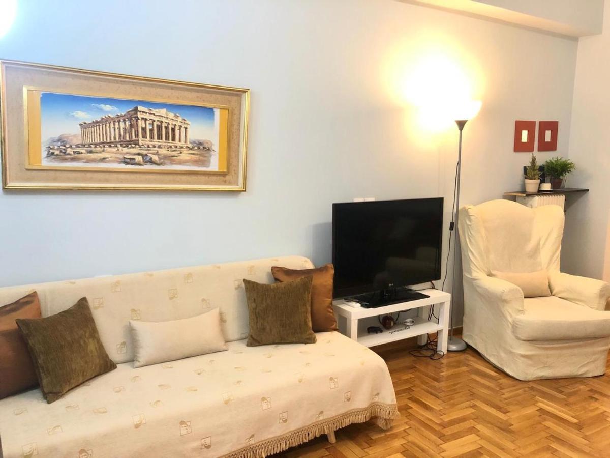 Comfortable Apt , 5 Min Walk To Acropolis Афіни Екстер'єр фото